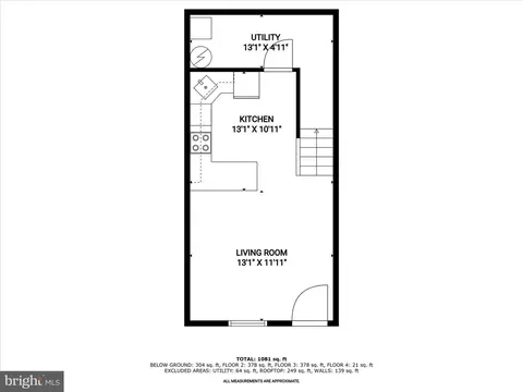 Floorplan - 201 E Gittings St, Baltimore, MD 21230 photo 1 of 5