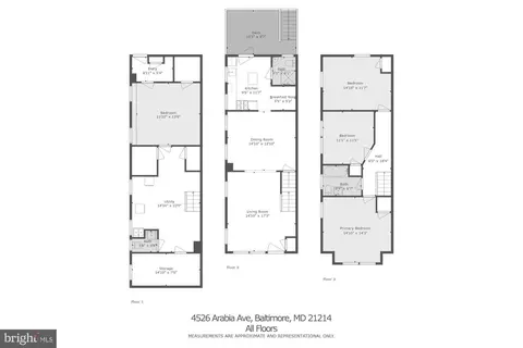 Floorplan - 4526 Arabia Ave, Baltimore, MD 21214 photo 4 of 4
