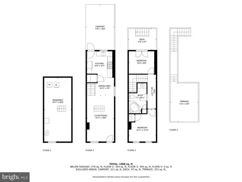Floorplan - 545 E Gittings St, Baltimore, MD 21230 photo 1 of 1
