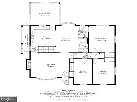 Floorplan - 5902 Meadowood Rd, Baltimore, MD 21212 photo 1 of 4