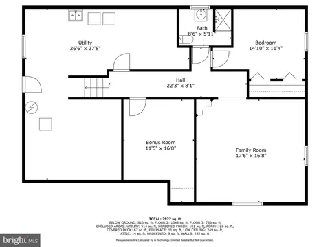 Floorplan - 5902 Meadowood Rd, Baltimore, MD 21212 photo 3 of 4