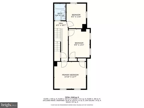 Floorplan - 4211 Raspe Ave, Baltimore, MD 21206 photo 1 of 5