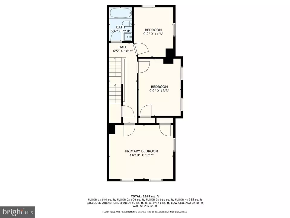 Floorplan - 4211 Raspe Ave, Baltimore, MD 21206 photo 1 of 5