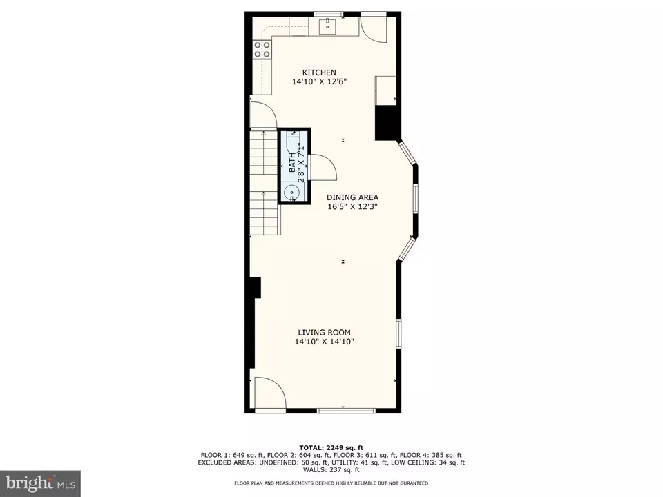 Floorplan - 4211 Raspe Ave, Baltimore, MD 21206 photo 5 of 5