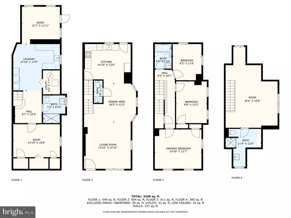 Floorplan - 4211 Raspe Ave, Baltimore, MD 21206 photo 3 of 5