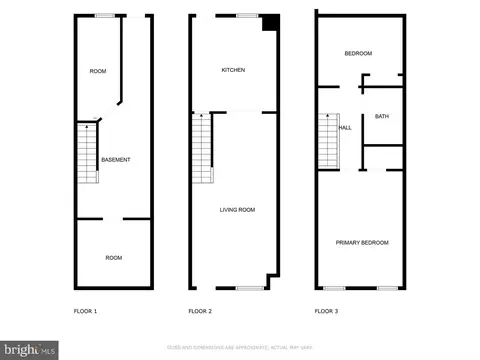 Floorplan - 507 N Glover St, Baltimore, MD 21205 photo 3 of 5