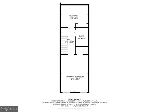Floorplan - 507 N Glover St, Baltimore, MD 21205 photo 2 of 5
