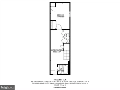 Floorplan - 815 S Clinton St, Baltimore, MD 21224 photo 3 of 5