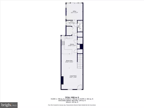 Floorplan - 528 S Paca St, Baltimore, MD 21230 photo 1 of 4
