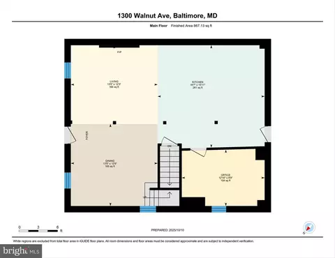 Floorplan - 1300 Walnut Ave, Baltimore, MD 21229 photo 1 of 3
