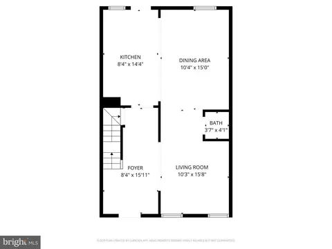 Floorplan - 1520 Appleton St, Baltimore, MD 21217 photo 1 of 3
