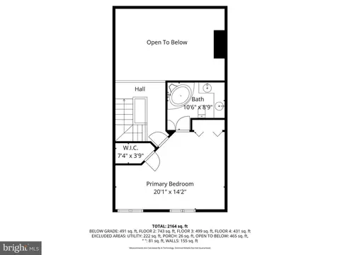 Floorplan - 254 Waxter Way, Baltimore, MD 21217 photo 3 of 4