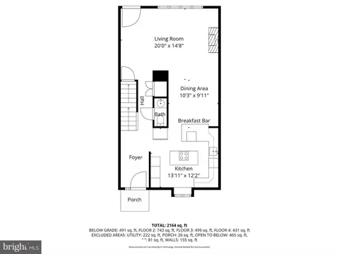Floorplan - 254 Waxter Way, Baltimore, MD 21217 photo 1 of 4
