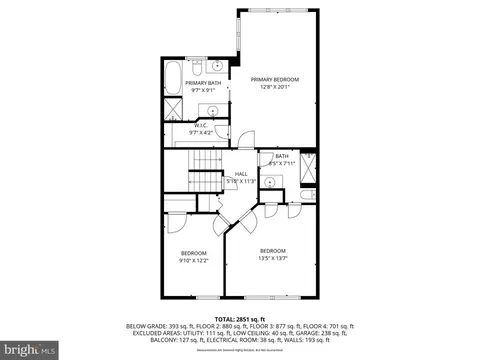 Floorplan - 4408 Evans Chapel Rd, Baltimore, MD 21211 photo 3 of 5