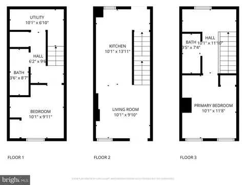 Floorplan - 1318 N Spring St, Baltimore, MD 21213 photo 3 of 3