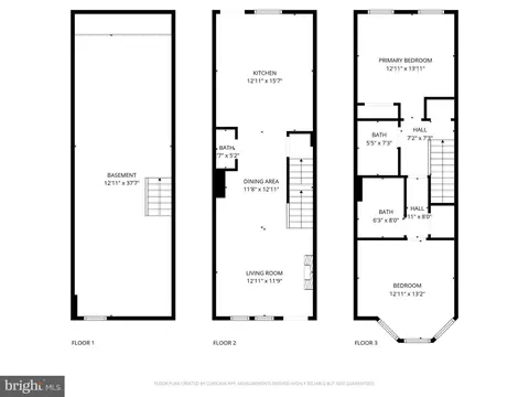 Floorplan - 4011 Hickory Ave, Baltimore, MD 21211 photo 3 of 3