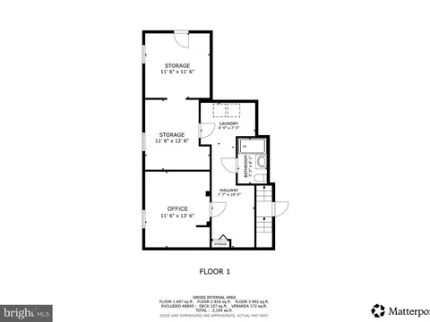 Floorplan - 5009 Walther Ave, Baltimore, MD 21214 photo 1 of 4