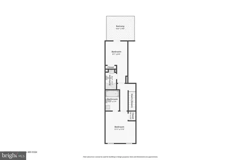 Floorplan - 2415 Fleet St, Baltimore, MD 21224 photo 1 of 1