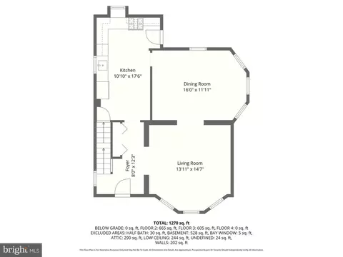 Floorplan - 4503 Mainfield Ave, Baltimore, MD 21214 photo 2 of 5
