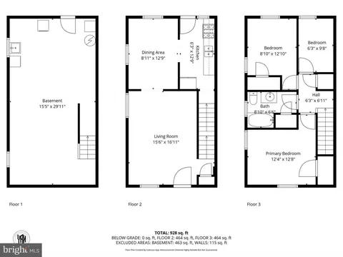 Floorplan - 3816 Glenarm Ave, Baltimore, MD 21206 photo 4 of 4