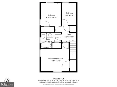 Floorplan - 3816 Glenarm Ave, Baltimore, MD 21206 photo 3 of 4