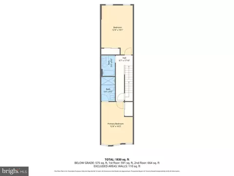 Floorplan - 2245 E Preston St, Baltimore, MD 21213 photo 2 of 4