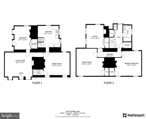 Floorplan - 2500 Pickwick Rd, Baltimore, MD 21207 photo 1 of 1