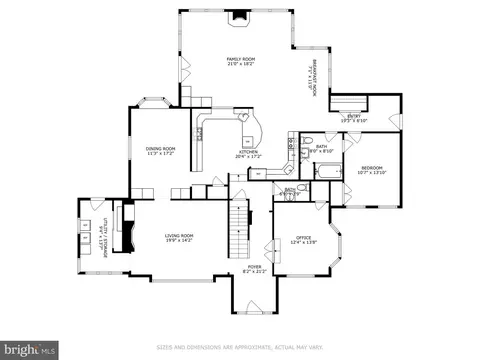 Floorplan - 3306 Labyrinth Rd, Baltimore, MD 21215 photo 1 of 3