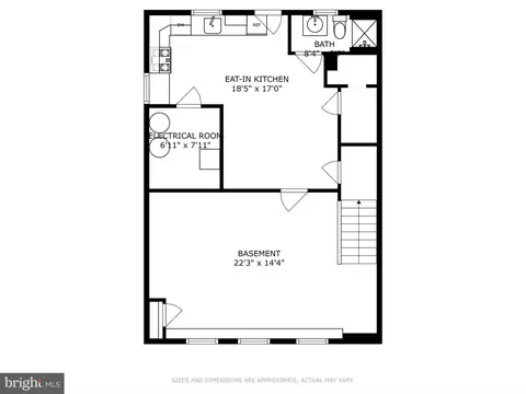 Floorplan - 3306 Labyrinth Rd, Baltimore, MD 21215 photo 3 of 3
