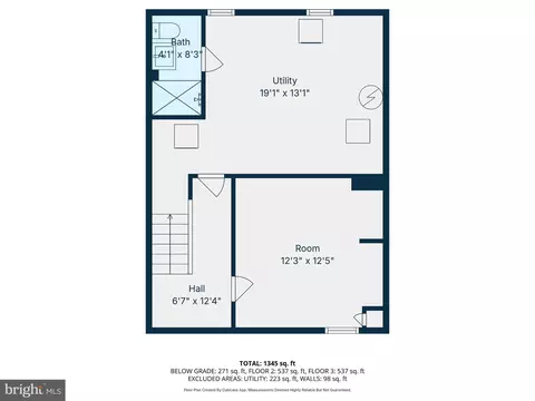 Floorplan - 3807 Kimble Rd, Baltimore, MD 21218 photo 3 of 4
