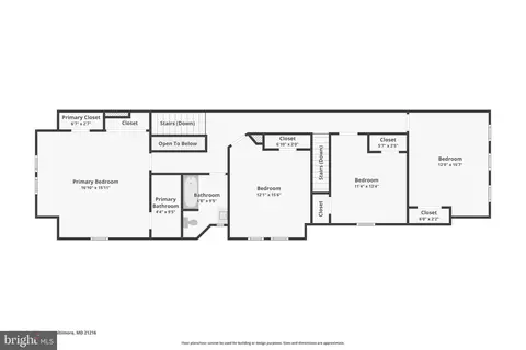 Floorplan - 3603 Springdale Ave, Baltimore, MD 21216 photo 2 of 4