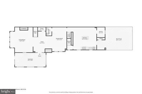 Floorplan - 3603 Springdale Ave, Baltimore, MD 21216 photo 1 of 4