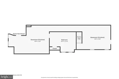 Floorplan - 3603 Springdale Ave, Baltimore, MD 21216 photo 3 of 4