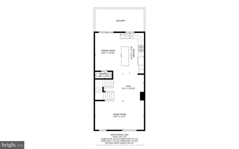 Floorplan - 1338 Lowman St, Baltimore, MD 21230 photo 3 of 3