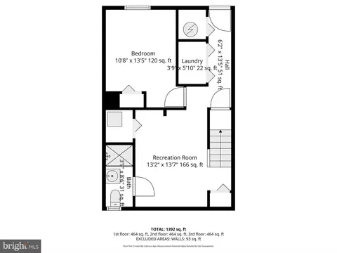 Floorplan - 3223 Spaulding Ave, Baltimore, MD 21215 photo 2 of 4