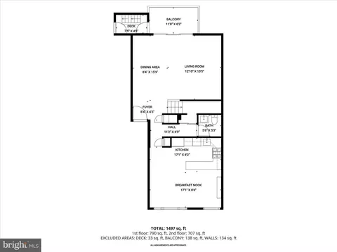 Floorplan - 2 Cross Keys Rd #2F, Baltimore, MD 21210 photo 2 of 3