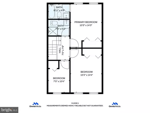 Floorplan - 3705 W Garrison Ave, Baltimore, MD 21215 photo 3 of 4