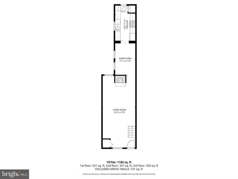 Floorplan - 2828 Odonnell St, Baltimore, MD 21224 photo 2 of 4