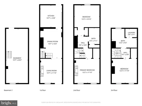 Floorplan - 14 E Hamburg St E, Baltimore, MD 21230 photo 1 of 3