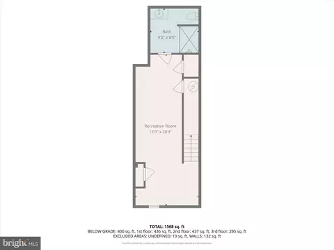 Floorplan - 407 Pitman Pl, Baltimore, MD 21202 photo 2 of 5