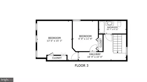 Floorplan - 2322 E Monument St, Baltimore, MD 21205 photo 1 of 2
