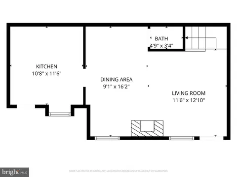 Floorplan - 132 W Lee St, Baltimore, MD 21201 photo 1 of 4