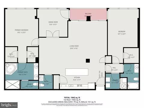 Floorplan - 2772 Lighthouse Pt E #201, Baltimore, MD 21224 photo 1 of 1