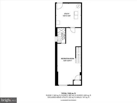 Floorplan - 2800 E Chase St, Baltimore, MD 21213 photo 3 of 4