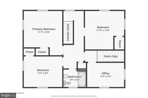 Floorplan - 313 E Lake Ave, Baltimore, MD 21212 photo 1 of 3