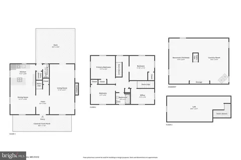 Floorplan - 313 E Lake Ave, Baltimore, MD 21212 photo 3 of 3