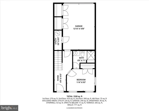 Floorplan - 17 Birckhead St, Baltimore, MD 21230 photo 1 of 5