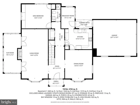 Floorplan - 103 Saint Dunstans Rd, Baltimore, MD 21212 photo 1 of 5