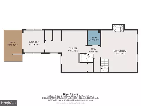 Floorplan - 728 S Durham St, Baltimore, MD 21231 photo 2 of 3