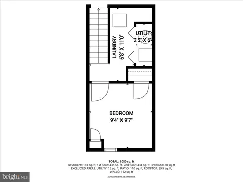 Floorplan - 1513 Byrd St, Baltimore, MD 21230 photo 2 of 5